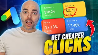 Get Cheaper Clicks in Google Ads [upl. by Hallee]