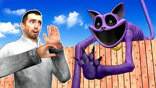 CATNAP IS ATTACKING MY FORT Garrys Mod [upl. by Rihat568]