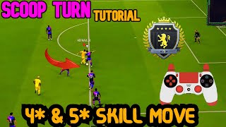 SCOOP TURN 4 amp 5 META SKILL MOVE TUTORIAL 🦵 HOW TO IMPROVE YOUR ATTACK  FIFA 20 [upl. by Hgielrebmik552]