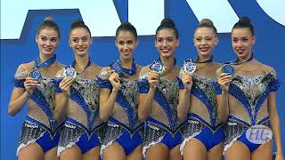 2017 Rhythmic Worlds Pesaro ITA – Flight of the Farfalle – We are Gymnastics [upl. by Annaeiluj]