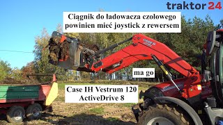 Ciągnik do ładowacza powinien mieć joystick z rewersem jak Case IH Vestrum caseihagriculture [upl. by Lebisor77]