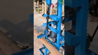 Revolutionary Bamboo Cutting Machine Effortless Vertical Cutting Innovation [upl. by Gora]