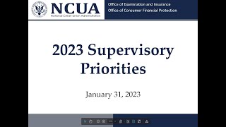 2023 Supervisory Priorities [upl. by Kornher]