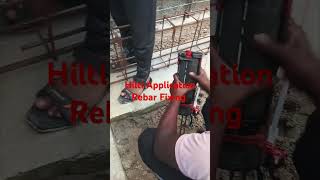 Hilti CHEMICAL RE 500 V3DRILLINGREBAR FIXING [upl. by Honeywell]