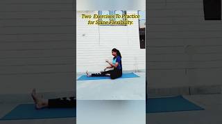 Strengthen Your Spine Yoga Exercises shorts yoga [upl. by Einnus]