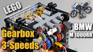 LEGO Technic Gearbox Test  LEGO BMW M 1000RR  LEGO 42130  LEGO Technic 2022  LEGO Motorcycle [upl. by Gilliette903]