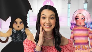 Roblox  WANDINHA ADDAMS VS ENID NO FASHION FAMOUS  Luluca Games [upl. by Alhan]