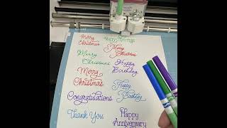 Using Crayola Markers in the Cricut Air 2 [upl. by Curren221]