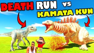 KAMATA KUN THE BLOOD THROWING MONSTER DEATH RUN SHINCHAN and CHOP in ANIMAL REVOLT BATTLE SIMULATOR [upl. by Maharba565]