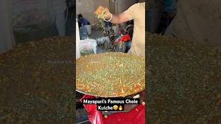 Mayapuri’s Famous Chole Kulche🤩🔥 Indian Street Food [upl. by Gaivn]