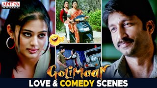 quotGolimaarquot Movie Love amp Comedy Scenes  Hindi Dubbed Movie  Gopichand Priyamani  Aditya Movies [upl. by Lenz]