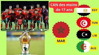 Maroc U17M dispute des matchs quotderbyquot qualificatifs pour la CAN [upl. by Latham969]