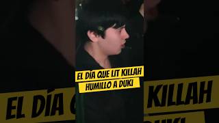 El día que LIT KILLAH HUMILLÓ A DUKI🥵💀 litkillah duki freestyle quintoescalon [upl. by Nodyarg310]