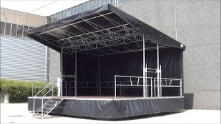 Stage trailer MOBILSTAGE TSR [upl. by Cerelly]