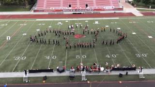 Shawnee Mission North Marching Band 2016 Prince of Egypt Festival of Chaptions Warrensburg MO [upl. by Aitnahc782]