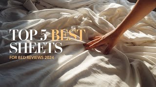 Top 5 best sheets for bed Reviews in 2024 [upl. by Vocaay]