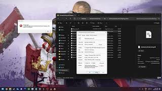 Unblocking Multiple Files Windows 11  MampB II Bannerlord Mod Fix [upl. by Fortune]