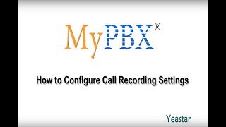 How to configure Call Recording settings [upl. by Martinson]