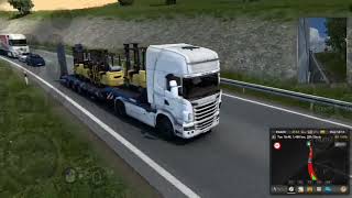 euro truck simulator 2 mobile par gameplay  ets2 mobile par kaise download kare  part 1 [upl. by Coshow986]