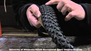 How to Stud Your Mountain Bike Tire for Ice and Snow [upl. by Shore]