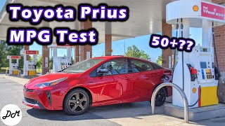 2021 Toyota Prius – MPG Test  Realworld Highway Range [upl. by Cindra418]