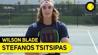 Wilson Blade  Stefanos Tsitsipas  TennisPoint DE [upl. by Myrtice117]