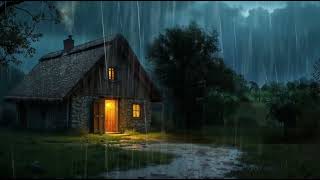 Deep Sleep During the Rainy Night  Reduce Stress  Rain Sounds  Study  Stress Relief  Deep Sleep [upl. by Anina]