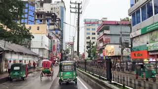 Amborkhana to Chowhatta Sylhet Bangladesh  4k 60fps hdr [upl. by Nemra854]