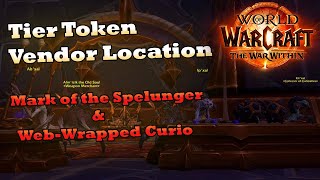 How to find Tier Token Vendor  City of Threads WoW TWW [upl. by Bondy]