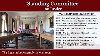 Standing Committee on JUSTICE  255  May 8 2024 [upl. by Manlove471]