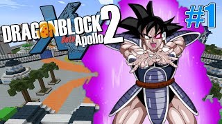 XENOVERSE 2 DANS MINECRAFT   Dragon Block C Apollo 1 [upl. by Boni]