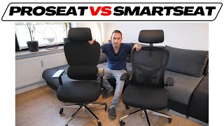 CLOUVOU ProSeat vs SmartSeat 🥇 Bürostuhl Test amp Vergleich der ergonomischen Schreibtischstühle [upl. by Nauqet]