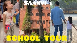 SAANVI SCHOOL TOUR  HAUZ KHAS NEW DELHI  Naveen Rathi Vlogs [upl. by Iram]