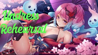 Nightcore  Undress RehearsalLyrics1k special [upl. by Valdis]