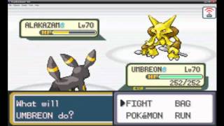 Pokemon Fire Red 3Gen WiFi Battle1 vs Deros [upl. by Egon]