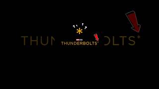 What does the Star Symbol mean in Thunderbolts Title  shorts [upl. by Vivianne16]