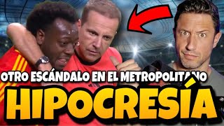 🚨😱¡OTRO ESCÁNDALO RAC1STA EN EL METROPOLITANO Y LA IMAGEN DE LA HIPOCRESÍA CON CRISTÓBAL SORIA [upl. by Ahsot]