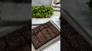 brownies doublechocolatebrownie smallbusiness home baking [upl. by Aleyam]