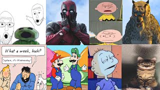 FIND the MEMES 2 How to get ALL 10 New Memes DEADPOOL HOTEL MARIO EVIL CAT CHARLIE BROWN Roblox [upl. by Oirottiv]