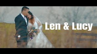 Len amp Lucy Wedding Highlights [upl. by Aronoel502]