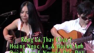 Rừng Lá Thay Chưa  Quỳnh Lan amp Nguyễn Đức Đạt In Live show of Mien Du Dalat [upl. by Amaral811]