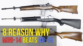 8 Reasons Why the Ruger Mini14 is Better Than the AR15 4K UHD [upl. by Anoval531]