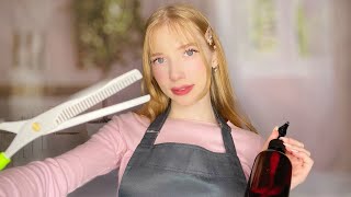 АСМР ТВОЙ ПАРИКМАХЕР часть 5 💇‍♀️🌸 звуки асмр hair ASMR SPA HAIRSTYLES [upl. by Matilde]