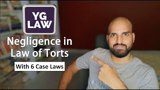 Tort of Negligence Introduction and Essential elements with Case Laws – Law of Torts [upl. by Bor59]