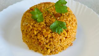 Traditional turkis Bulgur rice recipeটার্কিশ বুলগার রেসেপি Bulgur pilavBulgur pilaf recipe [upl. by Efrem455]