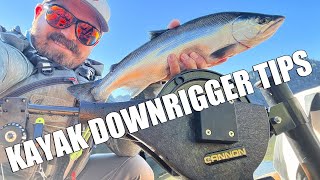 Tips for Kayak Downrigger Fishing [upl. by Ahseyn]