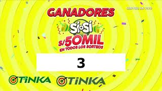 Sorteo Tinka  Domingo 05 de Junio de 2022 [upl. by Annaeerb]