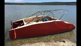 Homebuilt 20ft Catamaran building Part 2 [upl. by Eiramacissej910]