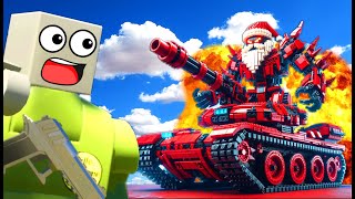 Playing Hide and Seek with an EVIL SANTA MECH Brick Rigs Multiplayer Survival [upl. by Theis]