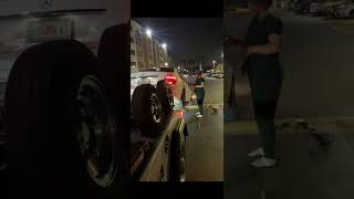 Car being towed gone wrong  repossession [upl. by Gibbs]